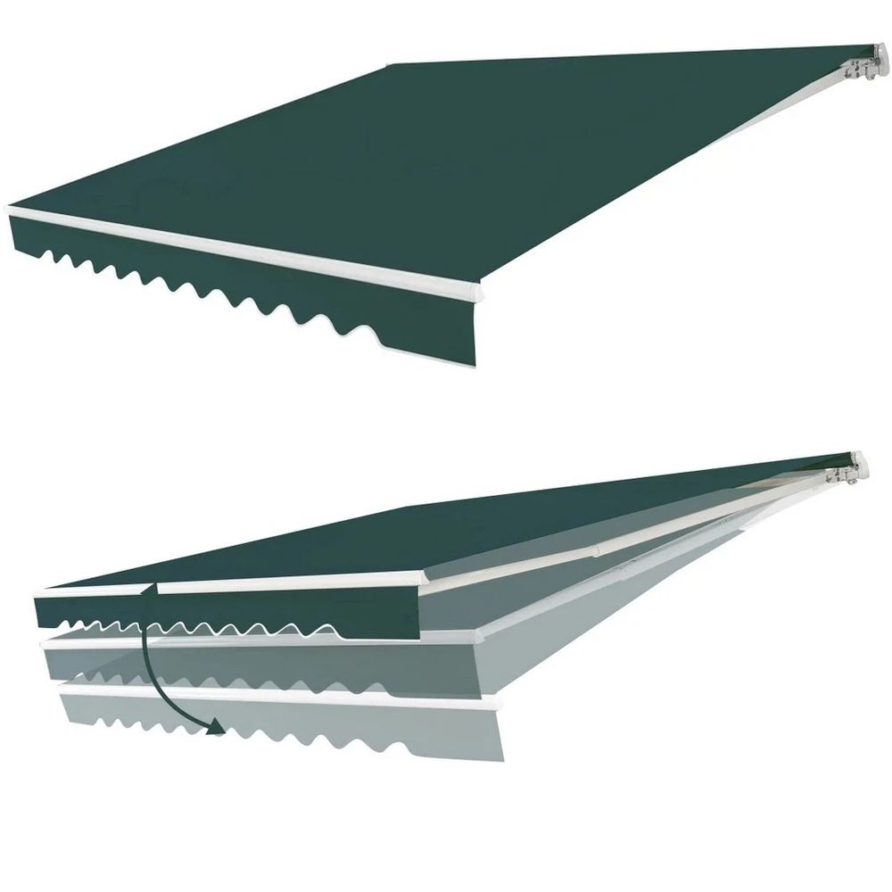 Tenda 3,6 x 3 m Zelena-1923